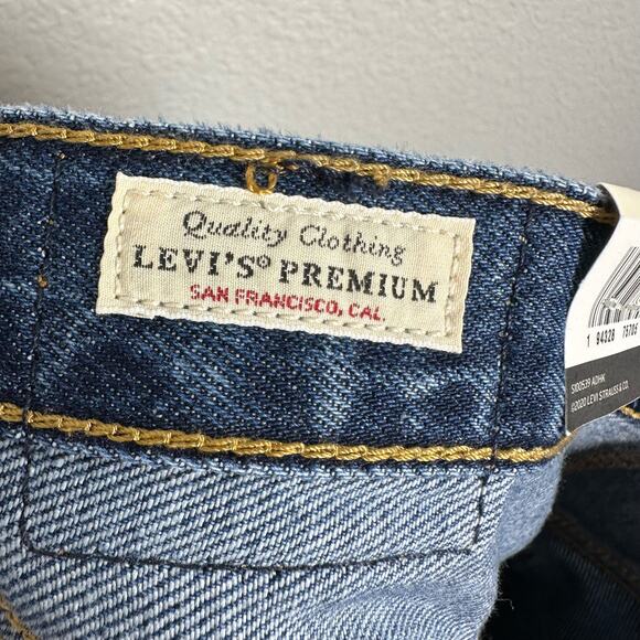 Levi's Premium NWT Womens High Loose Jeans in Lazy Sunday Wash Size 31 - Picture 6 of 14